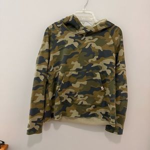 UGG Size M camo print hooded sweatshirt in excellent used condition!